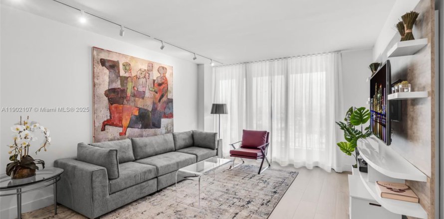 Condominio en Miami Beach, Florida, 1 dormitorio  № 1953478