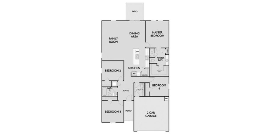 Adosado en SUNBROOKE en Saint Cloud, Florida 4 dormitorios, 170 m2 № 102806