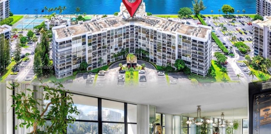 Кондоминиум с 2 спальнями в Халландейл-Бич, Флорида № 1991598