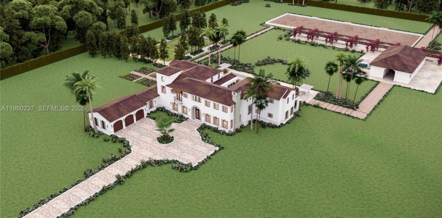 Дом в Майами, Флорида 6 спален № 2020371