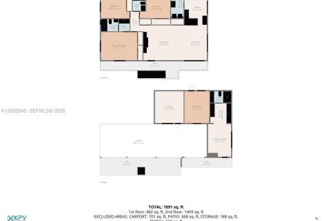 Villa ou maison à vendre à Key Largo, Floride: 4 chambres, 133.78 m2 № 2388473 - photo 5