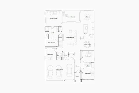 House floor plan «246SQM», 4 bedrooms in ONE OCEAN