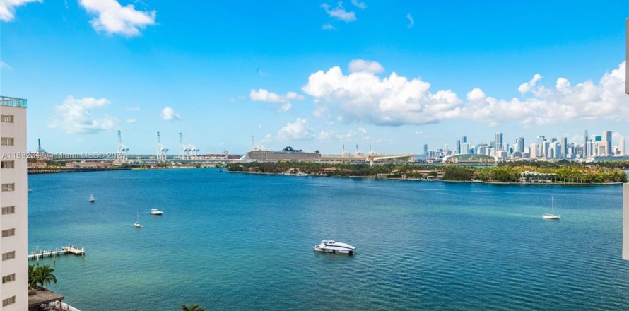 Кондоминиум с 1 спальней в Майами-Бич, Флорида № 2021619