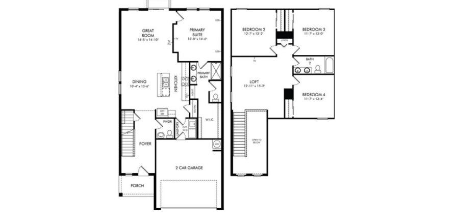 House in Salt Meadows - Premier Series in Parrish, Florida 4 bedrooms, 201 sq.m. № 589775