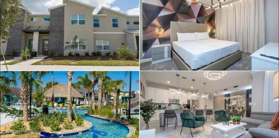 Townhouse in Kissimmee, Florida 4 bedrooms, 176.7 sq.m. № 2227040