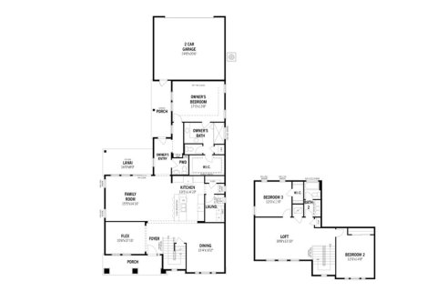 House floor plan «247SQM», 3 bedrooms in RIVER TOWN