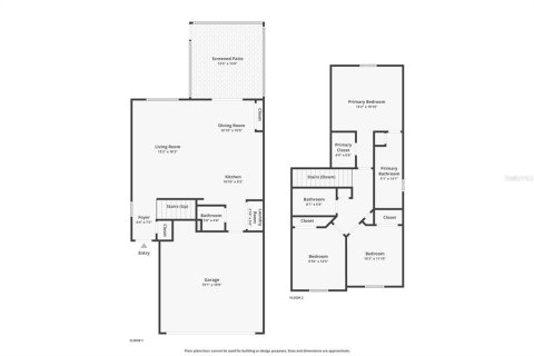 Villa ou maison à louer à Winter Garden, Floride: 3 chambres, 127.18 m2 № 2388538 - photo 29