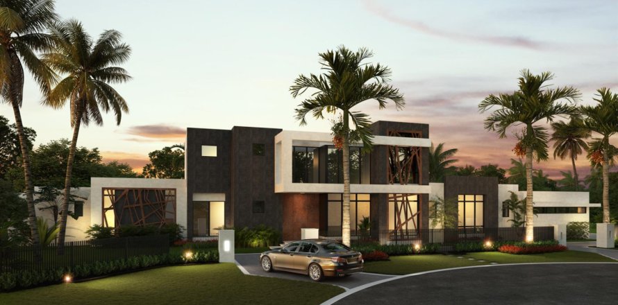 House in Plantation, Florida 6 bedrooms, 644.93 sq.m. № 2083755