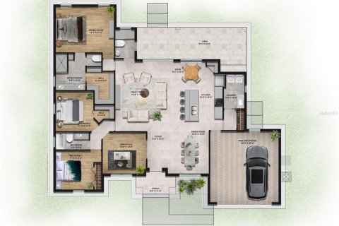Villa ou maison à vendre à Spring Hill, Floride: 3 chambres, 200.48 m2 № 1743399 - photo 2