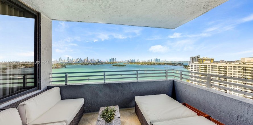 Кондоминиум с 2 спальнями в Майами-Бич, Флорида № 2067554