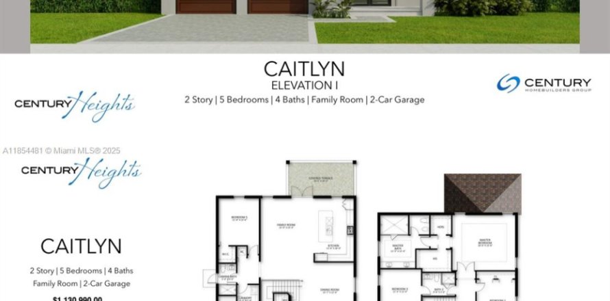 House in Miami, Florida 5 bedrooms № 1872311