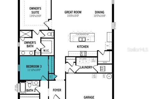 House in Parrish, Florida 3 bedrooms, 160.81 sq.m. № 1910660 - photo 3