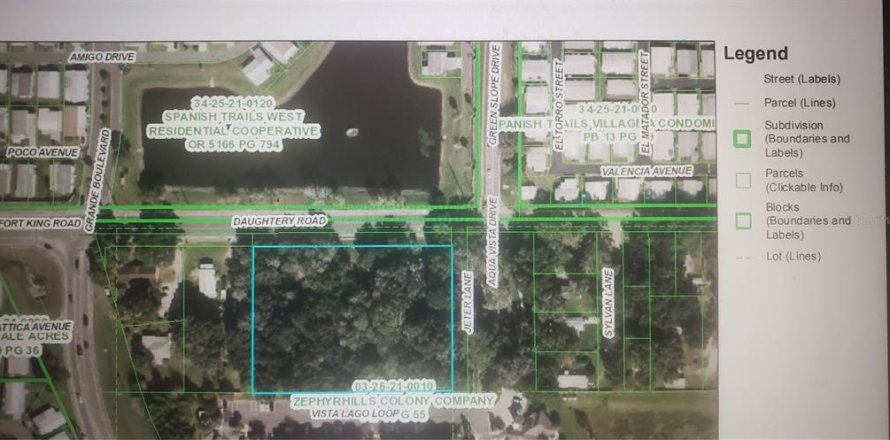 Land in Zephyrhills, Florida № 1580448
