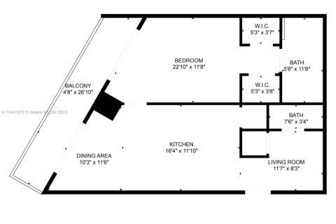 Купить кондоминиум в Майами, Флорида 1 спальня, 69.31м2, № 1940565 - фото 13