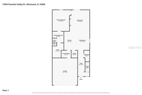 Villa ou maison à louer à Wimauma, Floride: 5 chambres, 224.36 m2 № 2416612 - photo 2