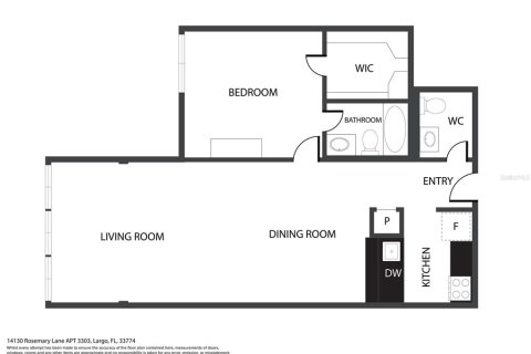 Condo in Largo, Florida, 1 bedroom  № 1851143 - photo 23