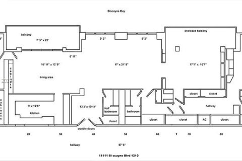 Купить кондоминиум в Майами, Флорида 3 спальни, 256.41м2, № 1729375 - фото 11