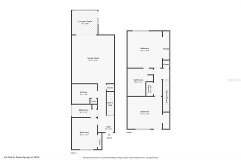 Townhouse in Winter Springs, Florida 3 bedrooms, 135.64 sq.m. № 2197396 - photo 12