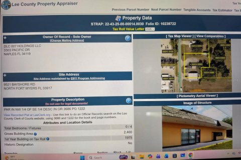 Immobilier commercial à vendre à North Fort Myers, Floride: 222.97 m2 № 2403527 - photo 2
