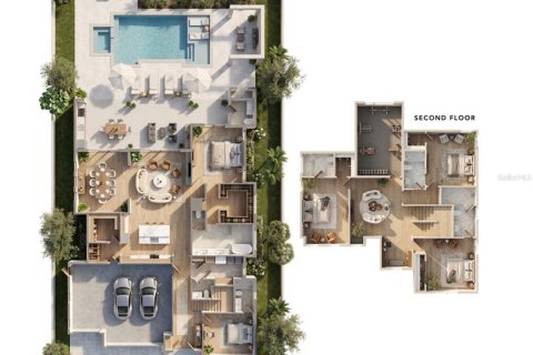 Villa ou maison à vendre à Oakland, Floride: 5 chambres, 391.12 m2 № 2109734 - photo 4