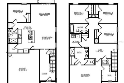 Villa ou maison à vendre à Tampa, Floride: 5 chambres, 227.89 m2 № 2425812 - photo 14
