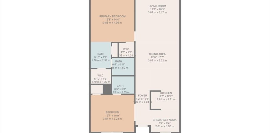 Condo à Delray Beach, Floride, 2 chambres № 1117817
