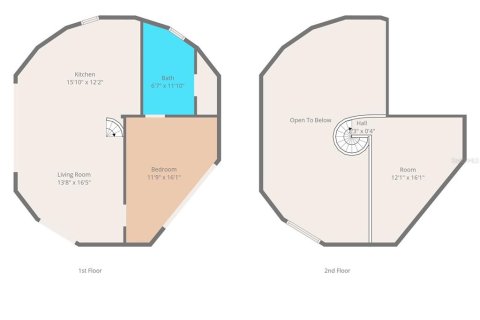 Casa en venta en Inverness, Florida, 1 dormitorio, 60.57 m2 № 2106745 - foto 6