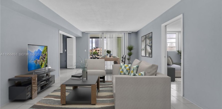Condominio en Aventura, Florida, 2 dormitorios  № 2153435