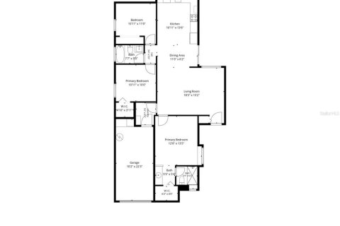 Villa ou maison à louer à Kissimmee, Floride: 3 chambres, 111.58 m2 № 2413730 - photo 16