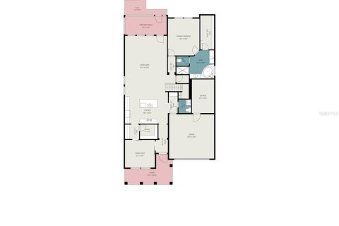 House in Land O' Lakes, Florida 5 bedrooms, 350.89 sq.m. № 2199070 - photo 30