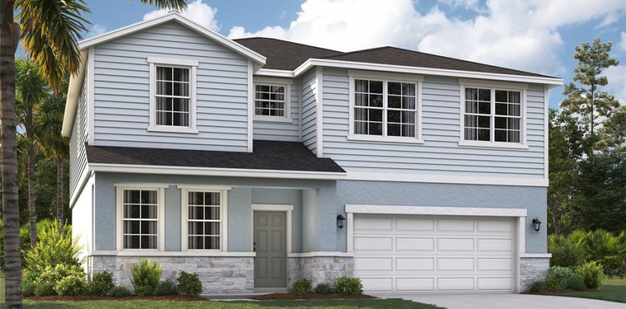 House in Haines City, Florida 5 bedrooms, 265.33 sq.m. № 2390797