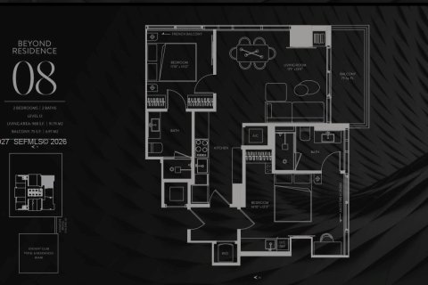 Condominio en venta en Miami, Florida, 2 dormitorios, 91.79 m2 № 2064730 - foto 18