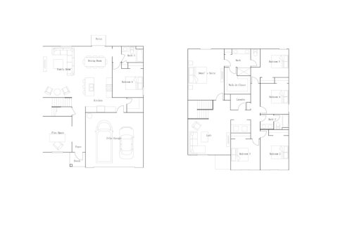 House floor plan «House», 6 bedrooms in Verano - The Estates