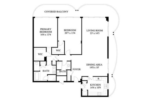 Condo in Palm Beach, Florida, 2 bedrooms  № 909862 - photo 1