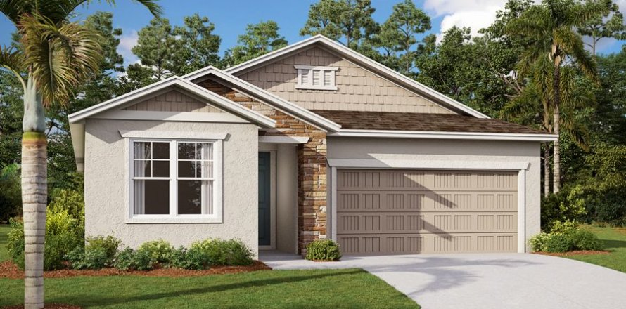 House in Seasons at Mattie Pointe in Auburndale, Florida 4 bedrooms, 210 sq.m. № 285475