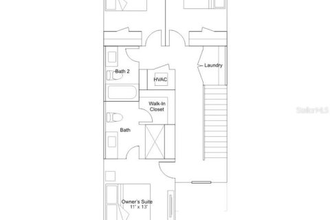 Touwnhouse à louer à Haines City, Floride: 3 chambres, 128.76 m2 № 2377952 - photo 15