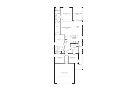 House floor plan «146SQM», 4 bedrooms in BELLE HAVEN