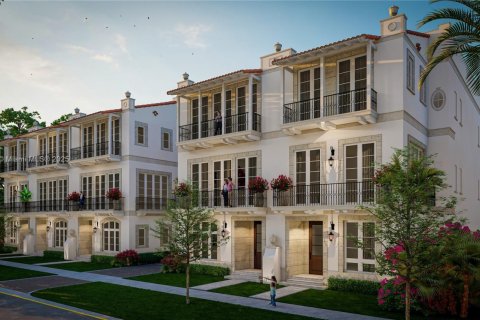 Touwnhouse à vendre à Coral Gables, Floride: 4 chambres, 501.39 m2 № 2022483 - photo 2