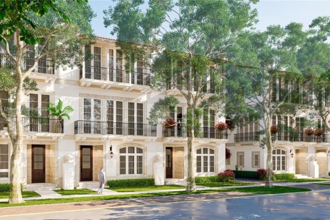 Touwnhouse à vendre à Coral Gables, Floride: 4 chambres, 501.39 m2 № 2022483 - photo 3
