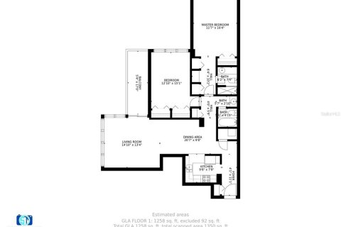 Copropriété à louer à Daytona Beach Shores, Floride: 2 chambres, 120.49 m2 № 622161 - photo 22