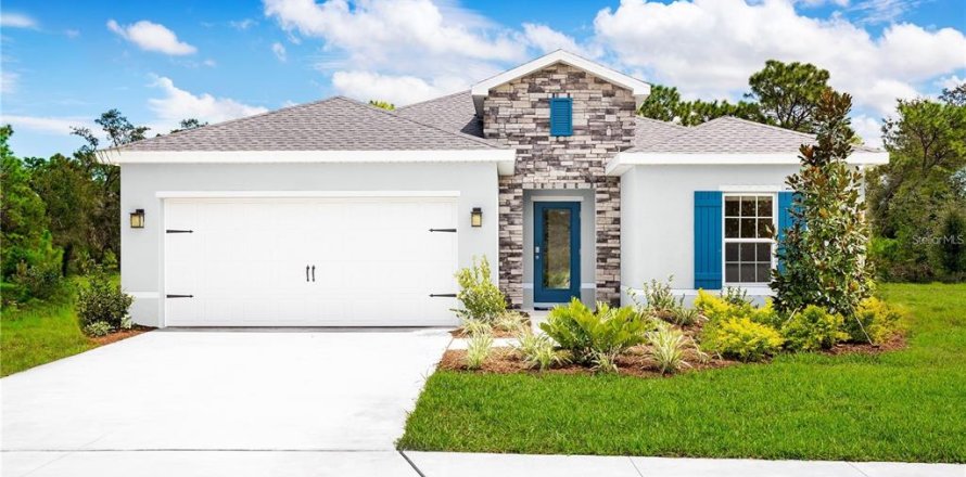 House in Lakeland, Florida 3 bedrooms, 120.96 sq.m. № 1909782