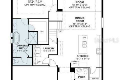Villa ou maison à vendre à Sanford, Floride: 4 chambres, 291.53 m2 № 2396046 - photo 8