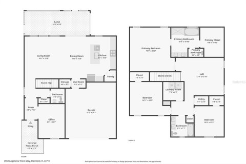 Villa ou maison à vendre à Clermont, Floride: 3 chambres, 220.46 m2 № 2207986 - photo 22
