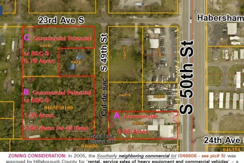 Land in Tampa, Florida № 2118930