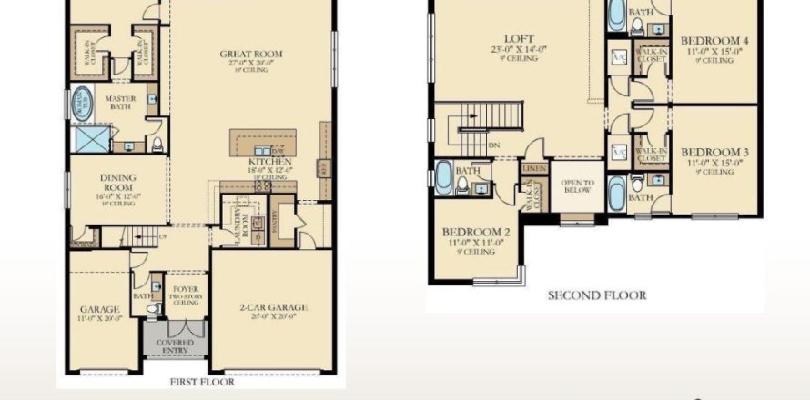Casa en Lake Worth, Florida 4 dormitorios, 343.74 m2 № 949011