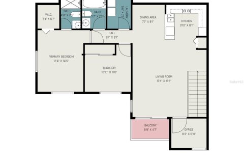 Condo in Tampa, Florida, 2 bedrooms  № 1654626 - photo 24