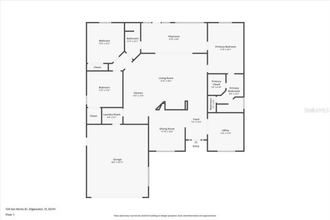 Casa en venta en Edgewater, Florida, 3 dormitorios, 175.4 m2 № 1829766 - foto 4