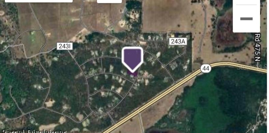Land in Wildwood, Florida № 1252904