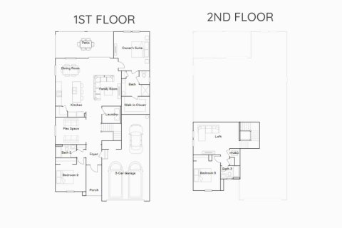 House floor plan «220SQM MERIDAN», 3 bedrooms in SOUTHERN HILLS
