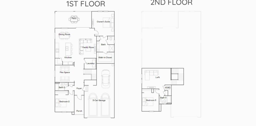 House floor plan «220SQM MERIDAN», 3 bedrooms in SOUTHERN HILLS